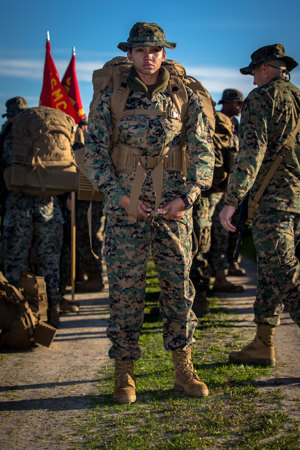 Hump Day: 1st Supply Battalion conducts conditioning hike at MCB Camp Pendleton