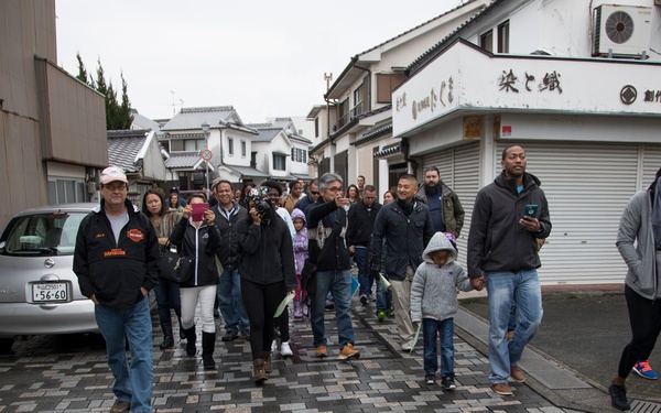 AIMD Iwakuni spends day touring Suo-Oshima, Yanai