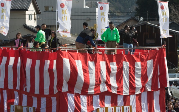 AIMD Iwakuni spends day touring Suo-Oshima, Yanai