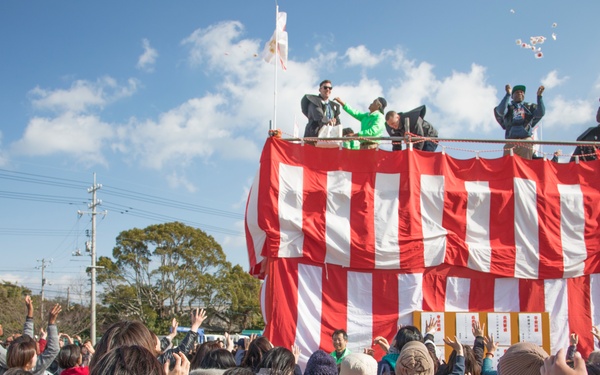 AIMD Iwakuni spends day touring Suo-Oshima, Yanai