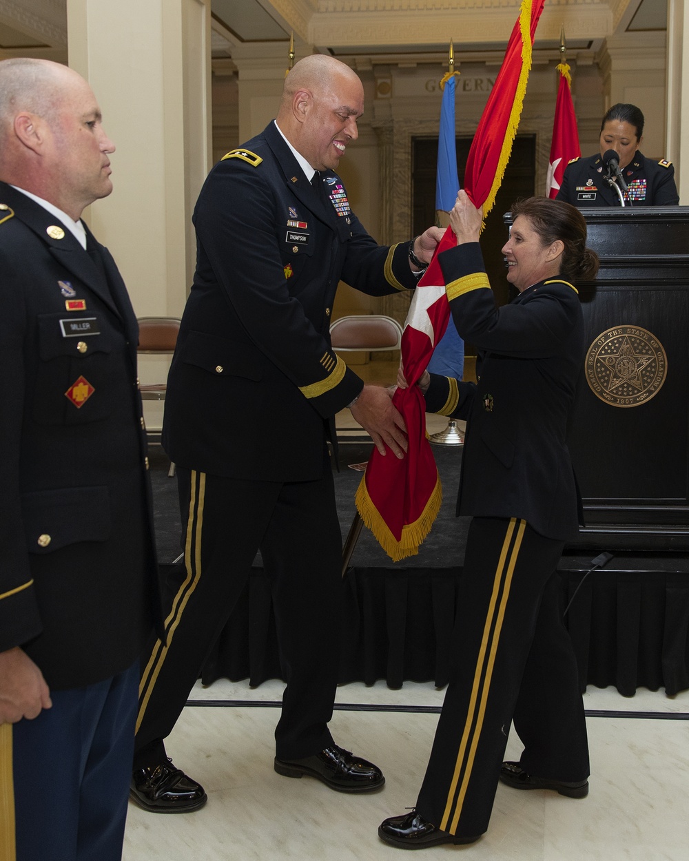 Oklahoma Army National Guard promotes first female general officer