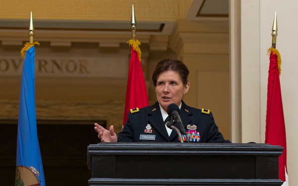 Oklahoma Army National Guard promotes first female general officer