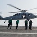 The aircraft carrier USS John C. Stennis (CVN 74) conducts flight operations