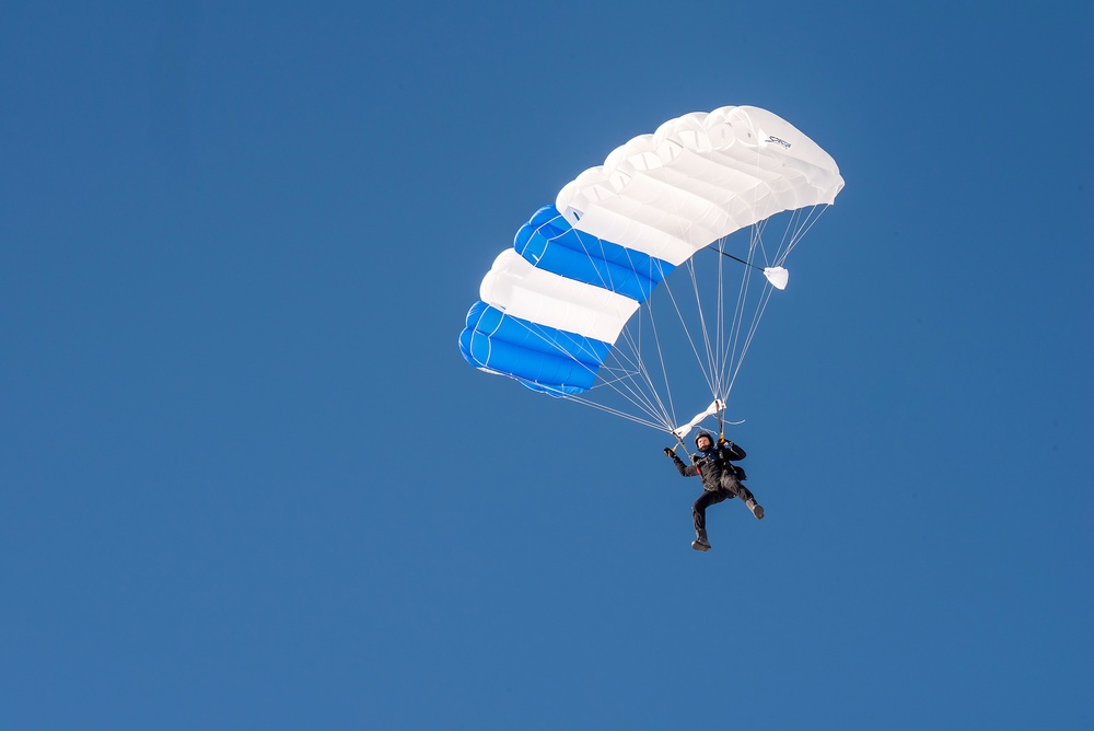 Wings of Blue Practice Jump