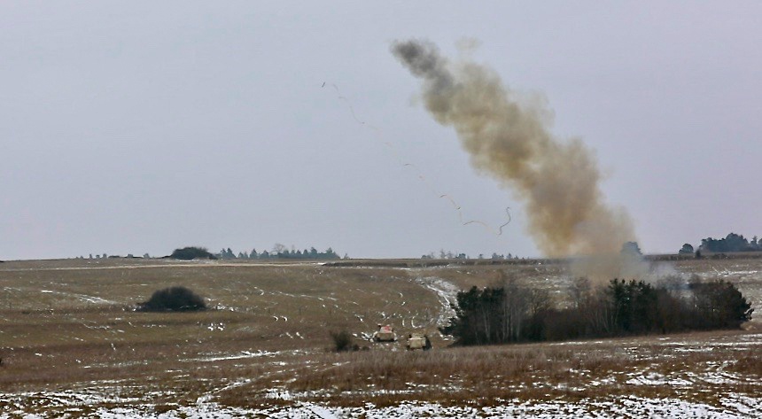 IRONHORSE Combat Engineers Closeout Combined Resolve with MICLIC Breach Training