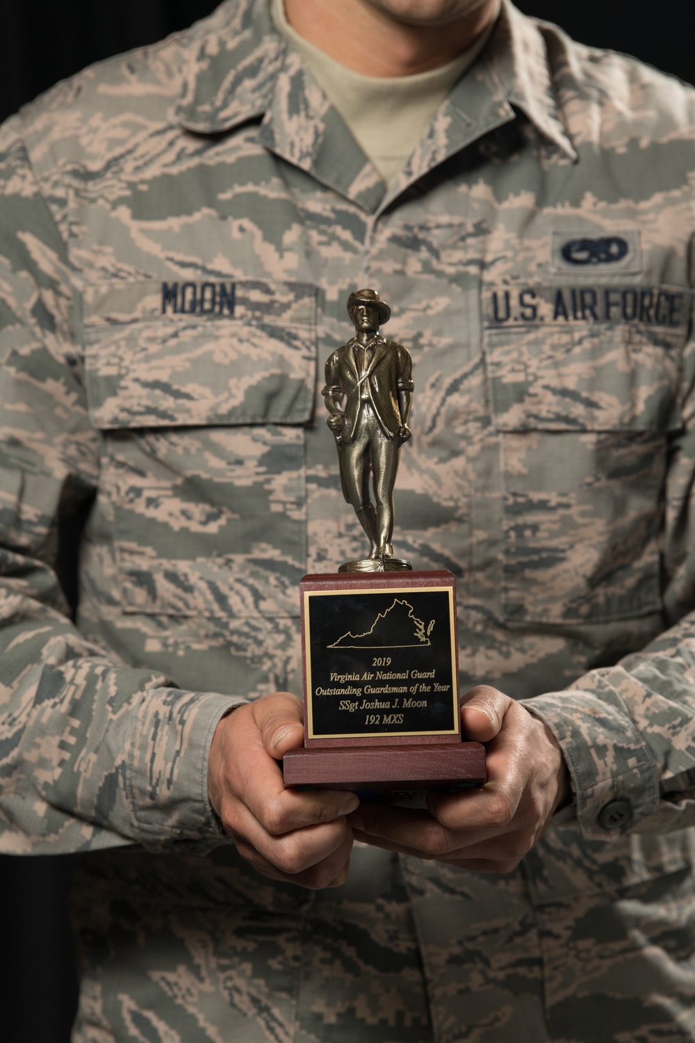 Virginia Air National Guard outstanding guardsman of the year