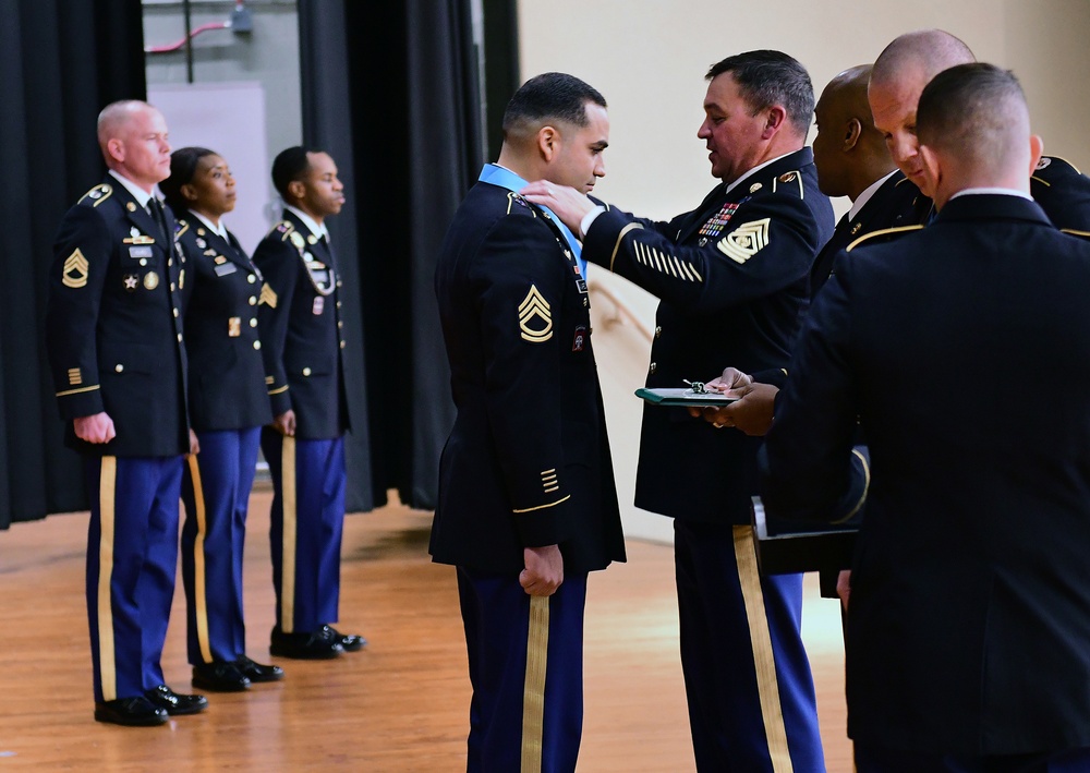 Four Fort Knox Soldiers inducted in quarterly Sergeant Audie Murphy Club ceremony