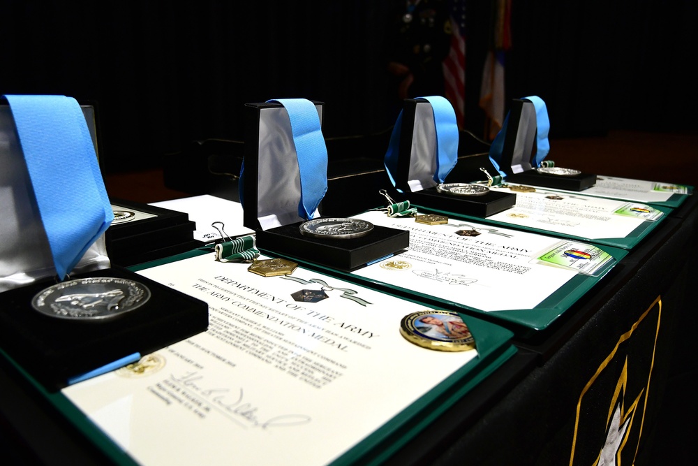 Four Fort Knox Soldiers inducted in quarterly Sergeant Audie Murphy Club ceremony