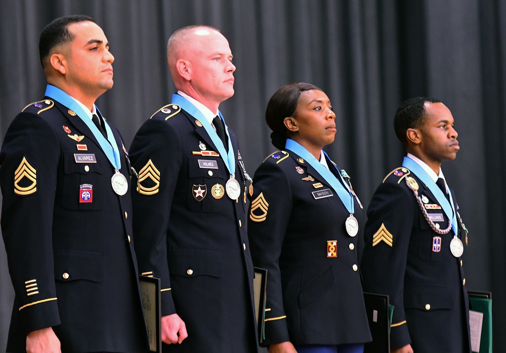 Four Fort Knox Soldiers inducted in quarterly Sergeant Audie Murphy Club ceremony