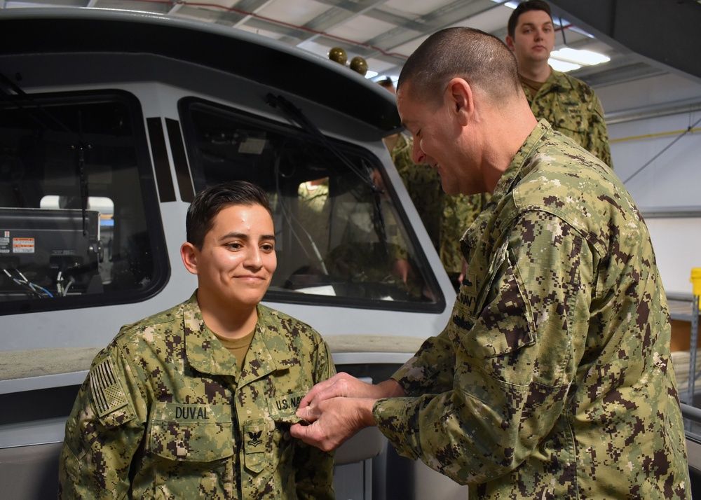 Sailor First Expeditionary Warfare Specialist to Qualify at SUBASE New London