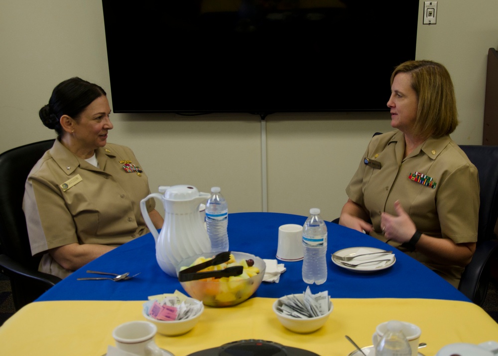 Rear Admiral Davidson Visits Naval Hospital Pensacola