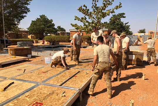 181st Civil Engineering Squadron in Niger