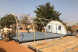 181st Civil Engineering Squadron in Niger