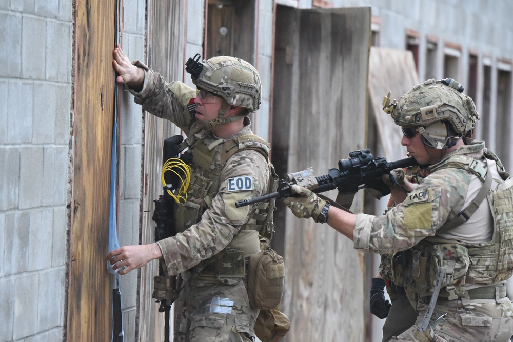 Explosive Ordnance (EOD) training at Southern Strike 19