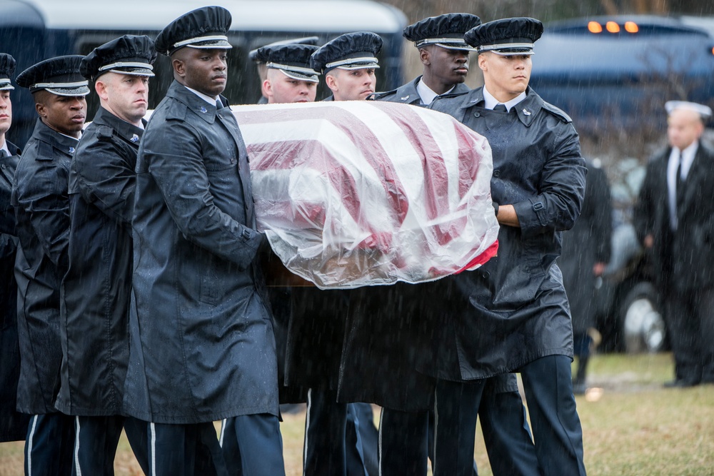 Military Funeral Honors with Funeral Escort for U.S. Air Force Staff Sgt. Dylan J. Elchin