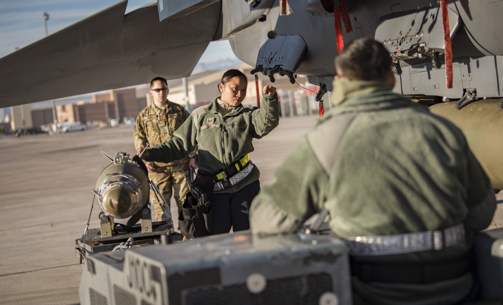 Weapons loaders face off in Load Crew of the Year competition
