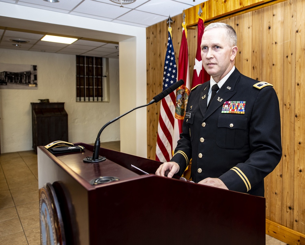 Florida National Guard's Staff Judge Advocate, Edward O'Sheehan promotes to O6