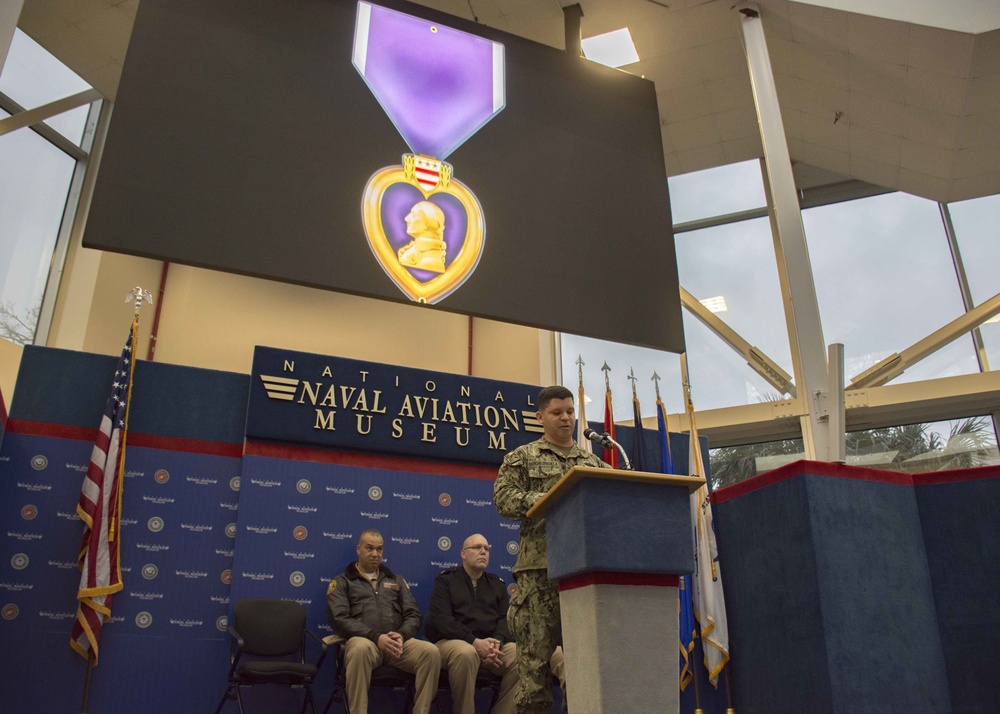 NSTI Sailor Awarded Purple Heart