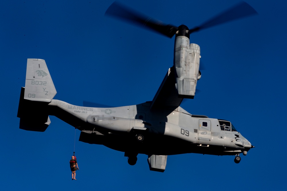 Rescue Hoist Training