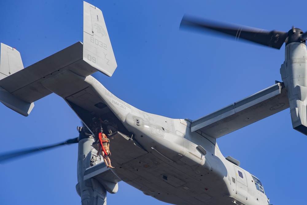 Rescue Hoist Training