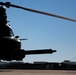 Army MH-47 Chinook launches from Naval Air Station North Island