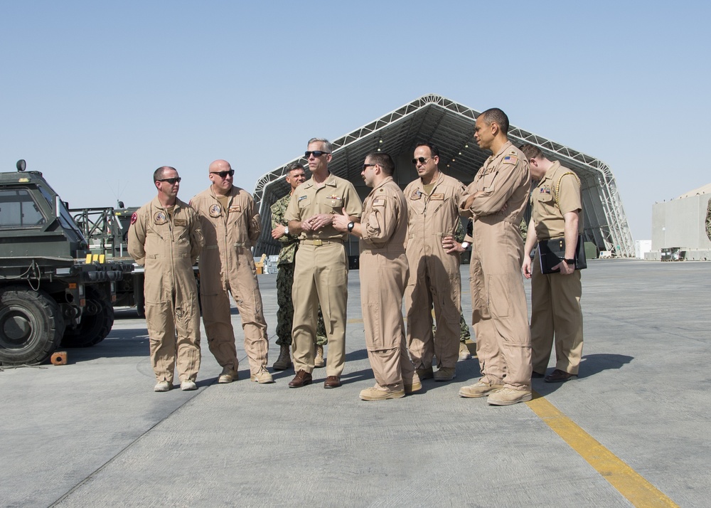 Naval Inspector General pays visit to VP-46