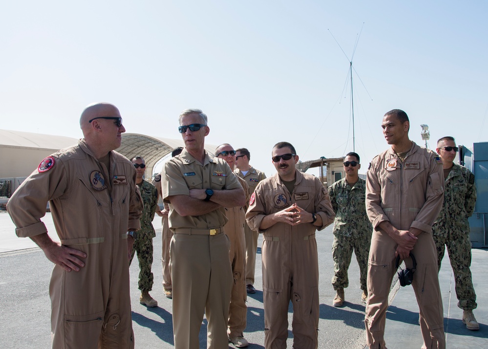 Naval Inspector General pays visit to VP-46