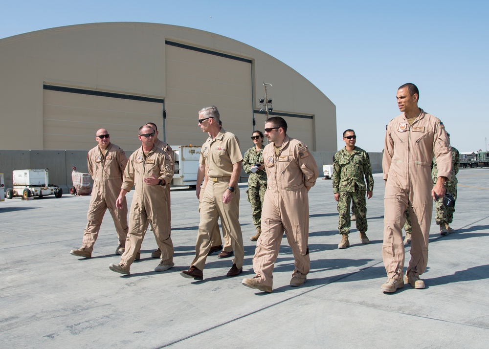 Naval Inspector General pays visit to VP-46