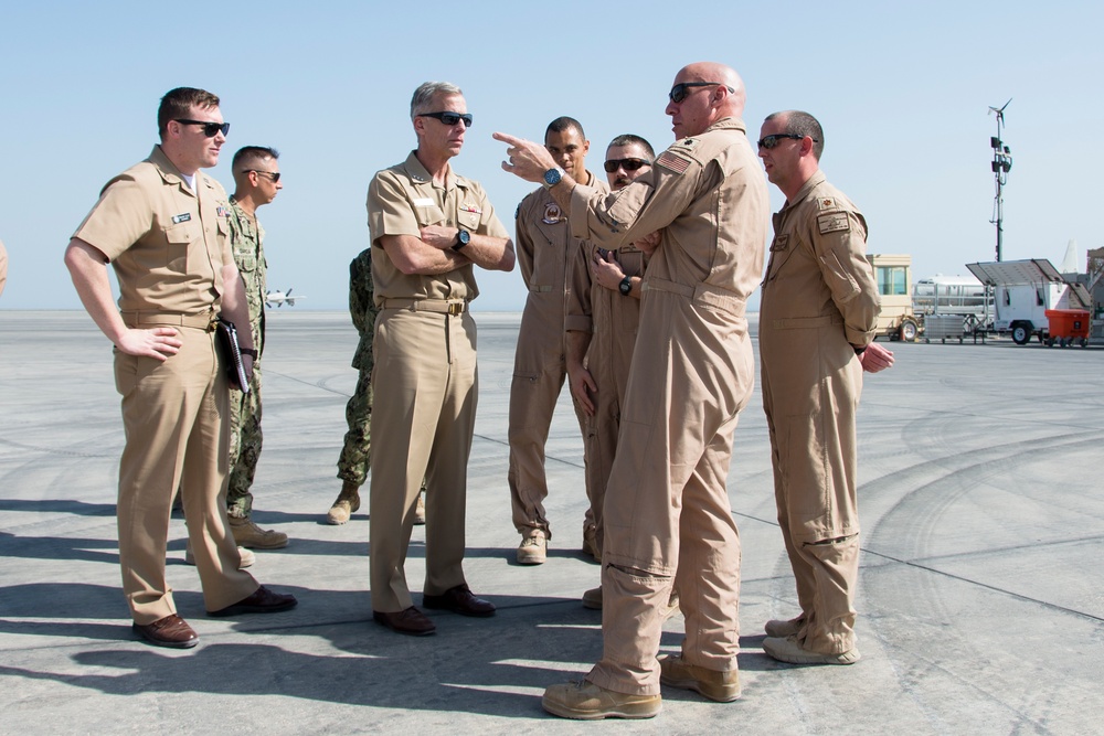 Naval Inspector General pays visit to VP-46