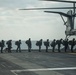 ’China Marines’ of BLT 1/4, 31st MEU, strap in for a simulated raid in the East China Sea