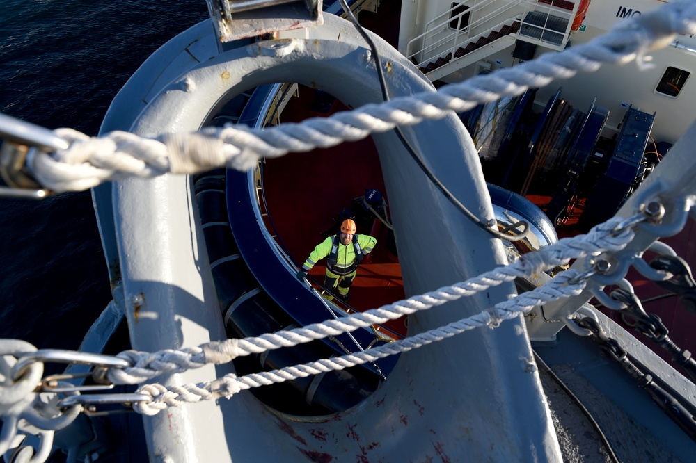 Maritime operations as the flagship of Standing NATO Maritime Group 1 in the U.S 6th Fleet area of operation