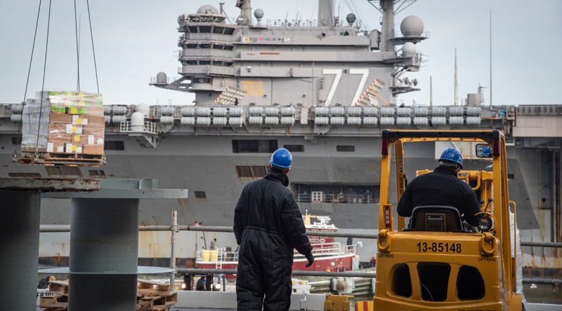 Unloading cargo