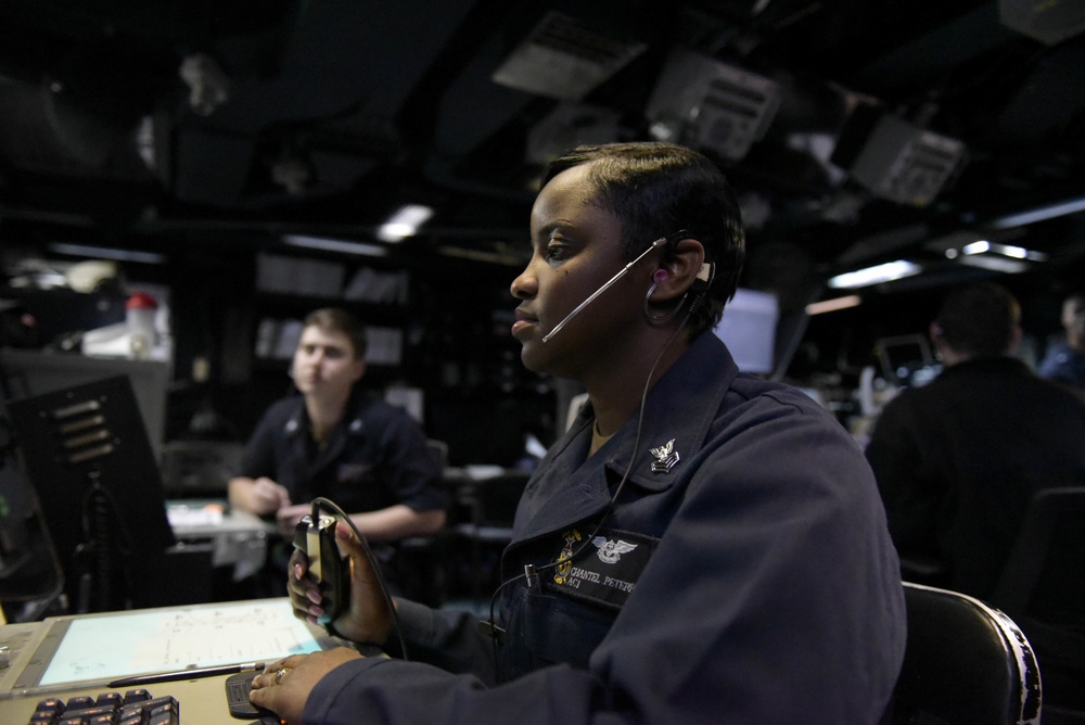 USS WASP (LHD 1) OPERATIONS AT SEA