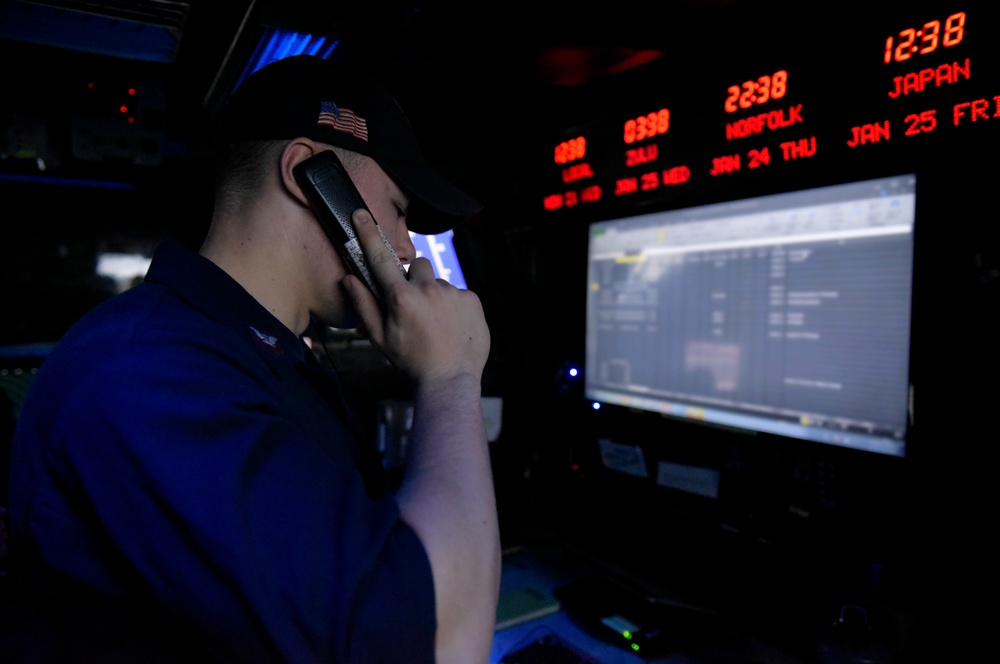 USS WASP (LHD 1) OPERATIONS AT SEA