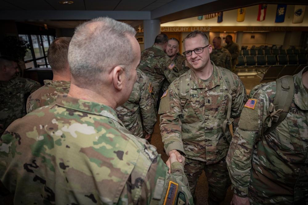 1-102nd Cavalry Regiment heads out for pre-deployment training