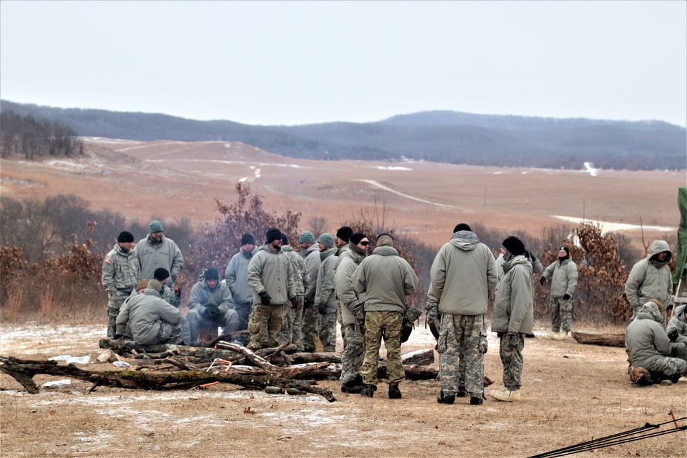 Fort McCoy Cold-Weather Operations Course Class 19-02 Training