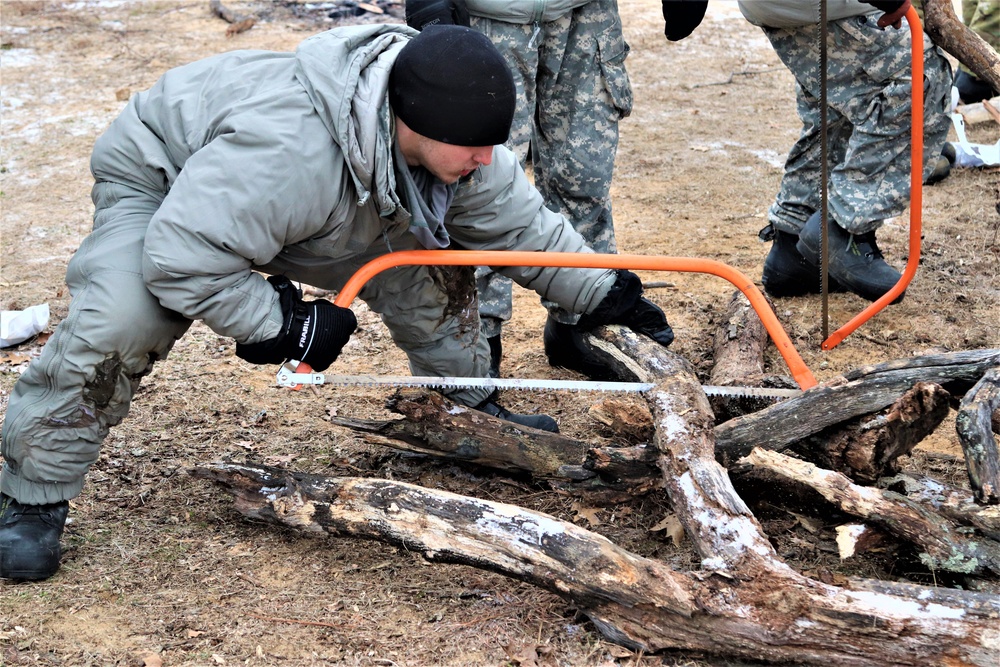 Fort McCoy Cold-Weather Operations Course Class 19-02 Training