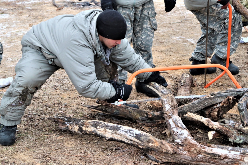 Fort McCoy Cold-Weather Operations Course Class 19-02 Training