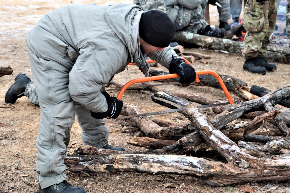 Fort McCoy Cold-Weather Operations Course Class 19-02 Training