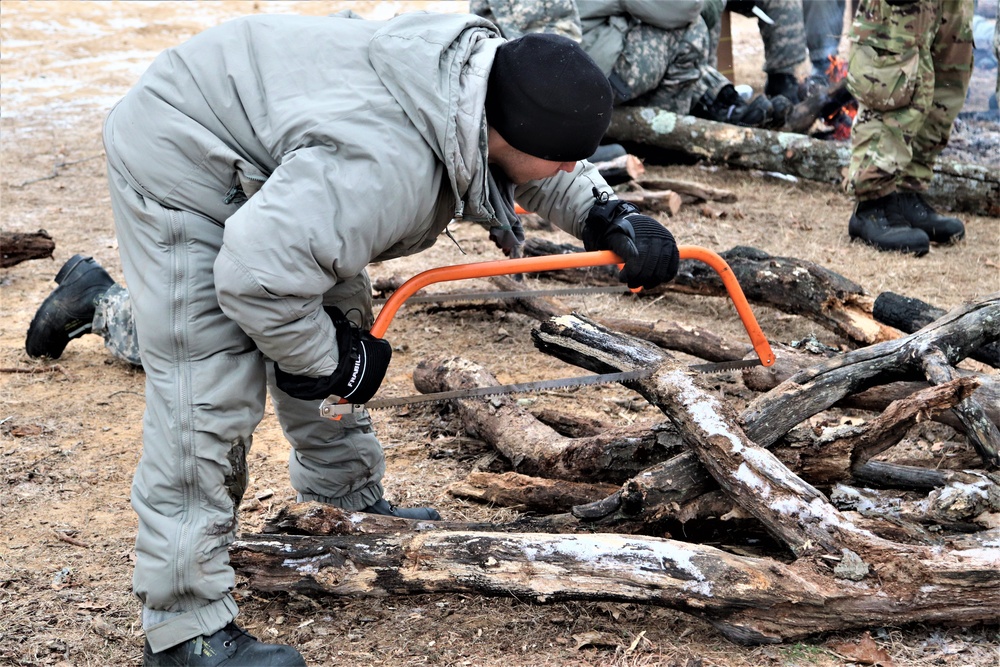 Fort McCoy Cold-Weather Operations Course Class 19-02 Training