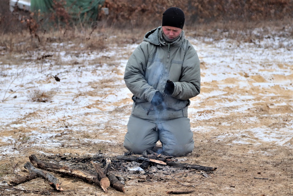 Fort McCoy Cold-Weather Operations Course Class 19-02 Training