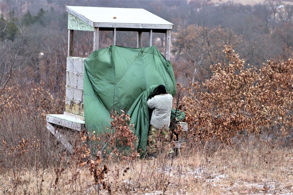 Fort McCoy Cold-Weather Operations Course Class 19-02 Training