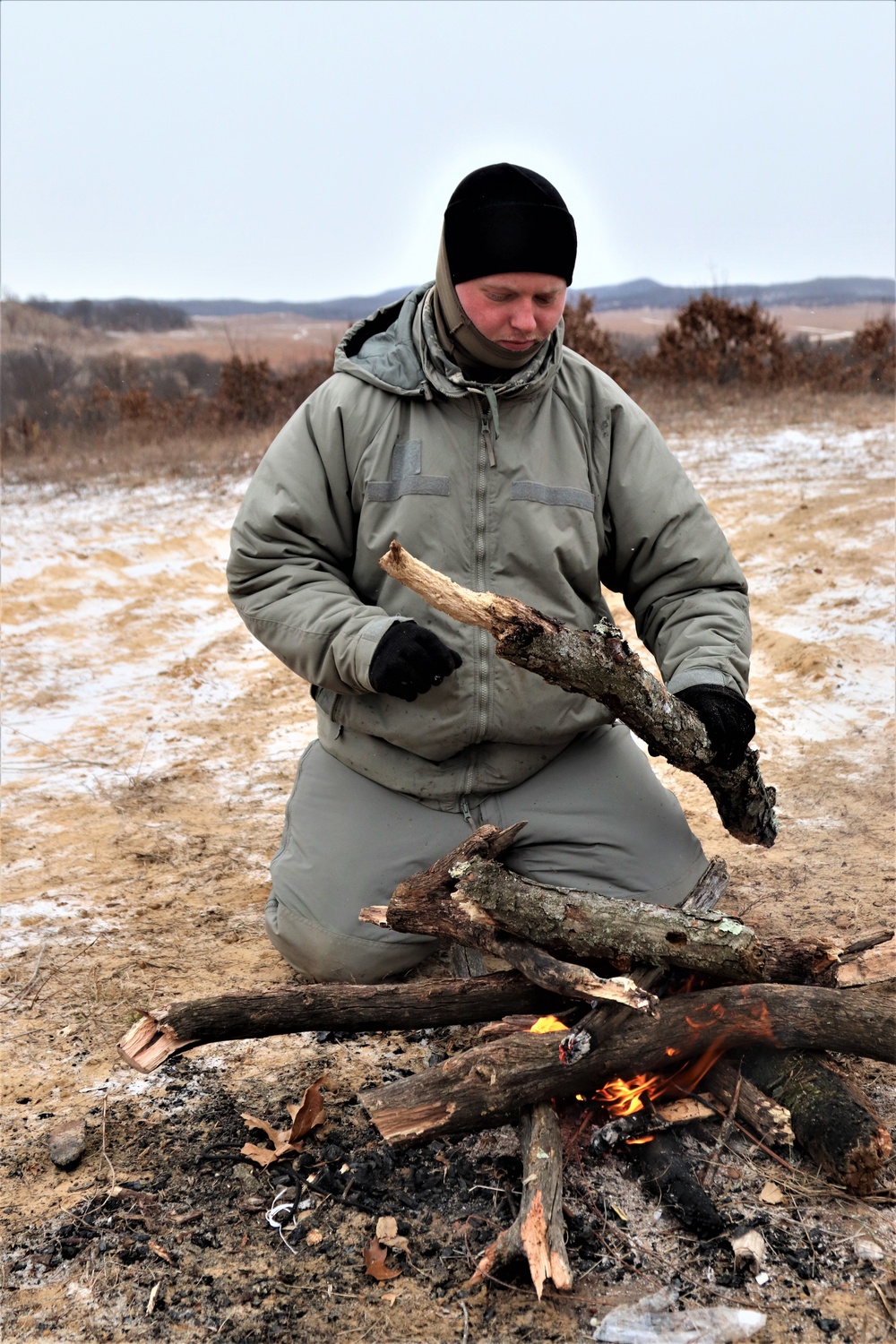 Fort McCoy Cold-Weather Operations Course Class 19-02 Training