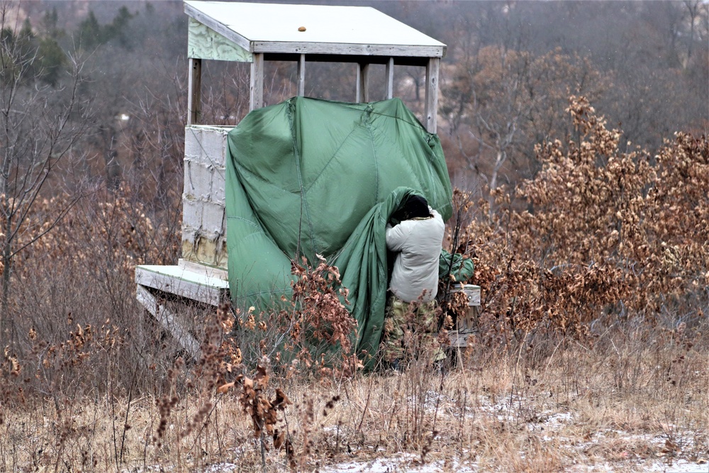 Fort McCoy Cold-Weather Operations Course Class 19-02 Training