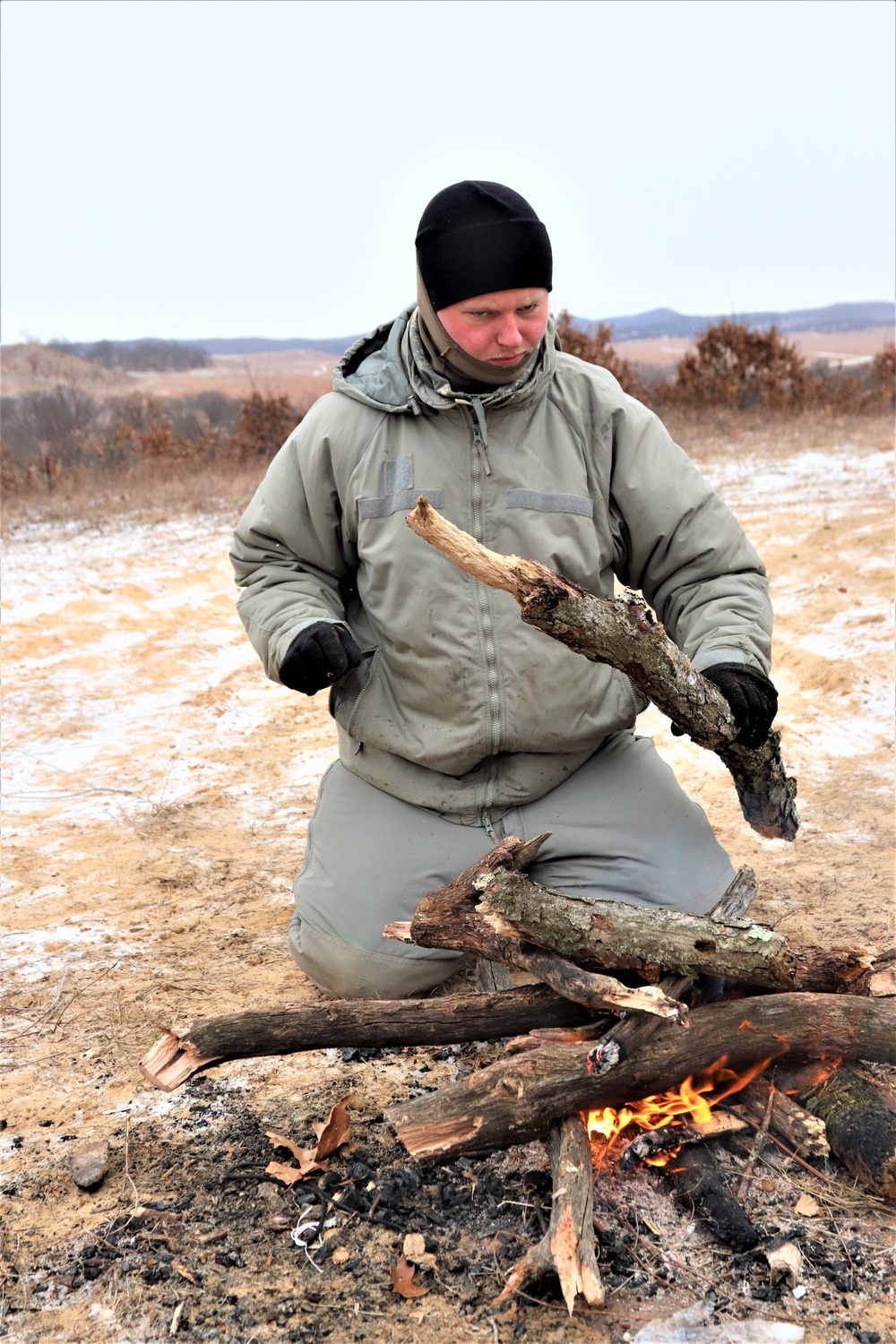 Fort McCoy Cold-Weather Operations Course Class 19-02 Training