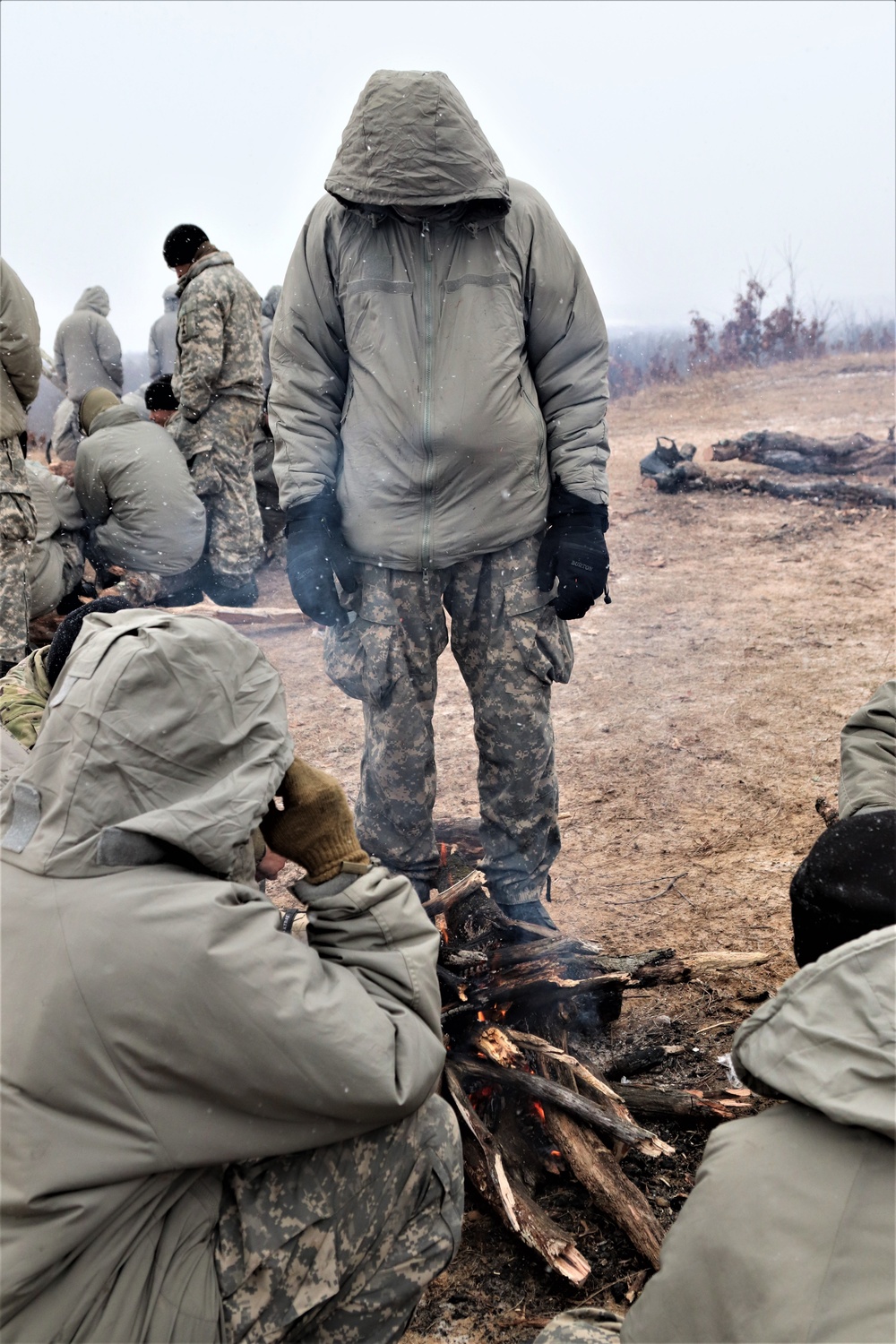 Fort McCoy Cold-Weather Operations Course Class 19-02 Training