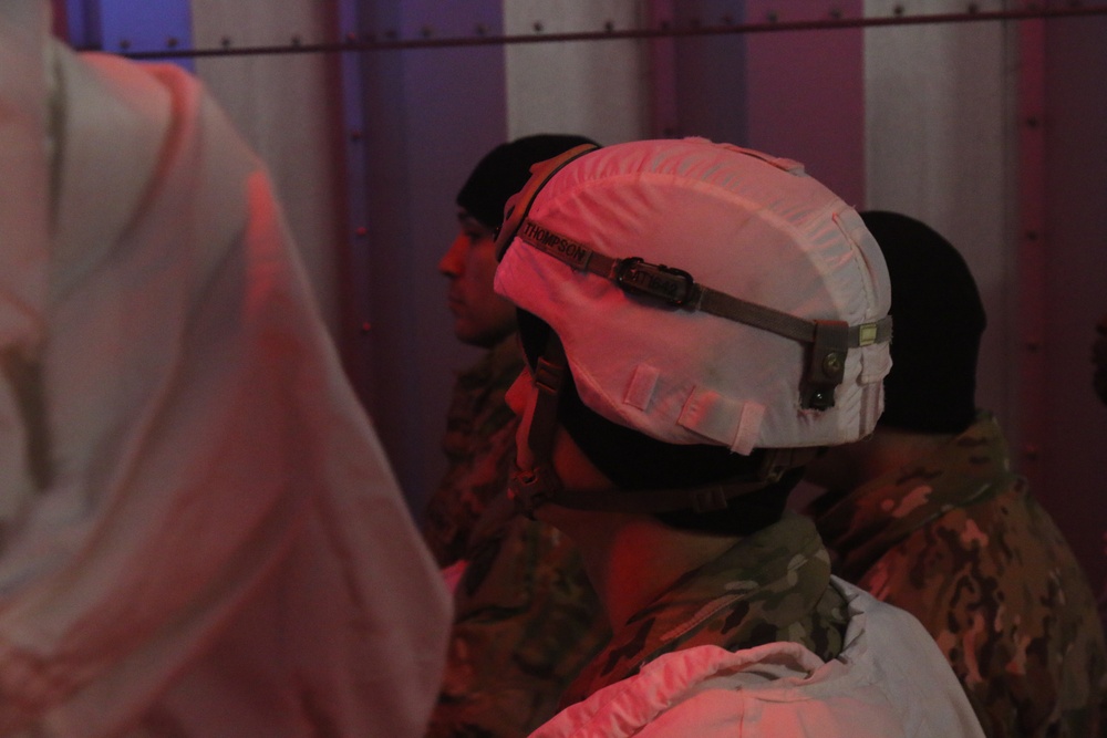 Spartans conduct night jumps