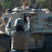 Marines use bridging techniques to move tanks across 2 miles of open water