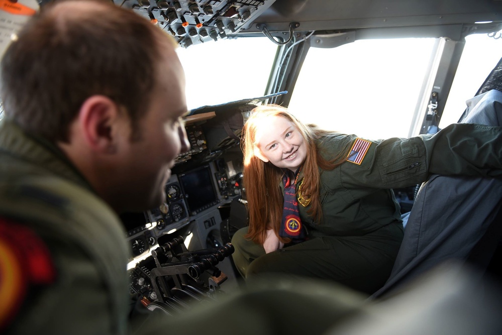 Travis AFB gives DGMC stroke patient a taste of Air Force culture