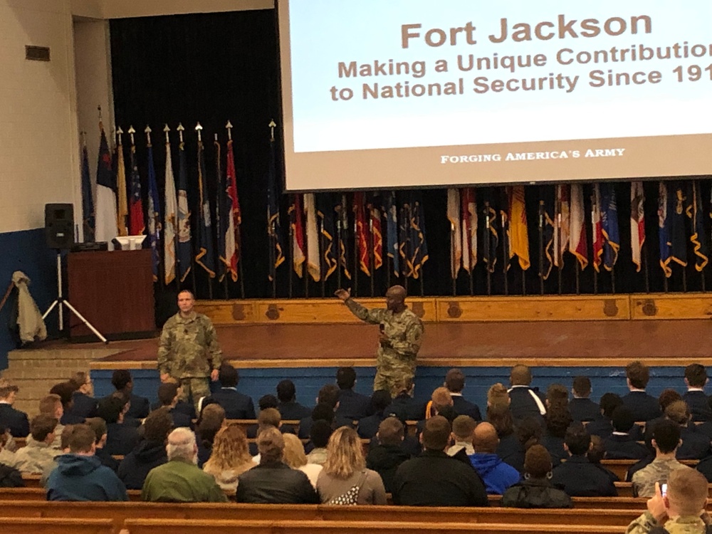 Rock Hill Air Force JROTC Take on Army Life